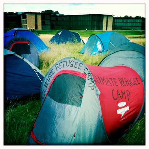 Climate Camp 2010-refugee camp