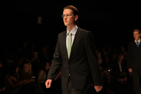 Paul Costelloe S/S 2011 LFW photo by Amelia Gregory