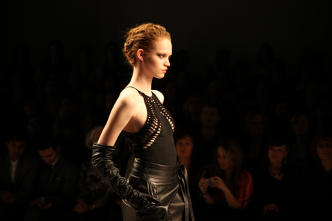Mark Fast A/W 2011. Photography by Amelia Gregory