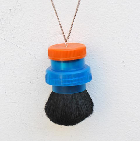 Plastic Seconds Make Up Brush Pendant