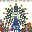 Larmer Tree Peacock by Rebecca Emery thb
