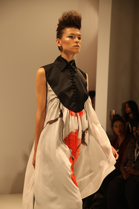 Lako Bukia SS 2012 London Fashion Week by Amelia Gregory