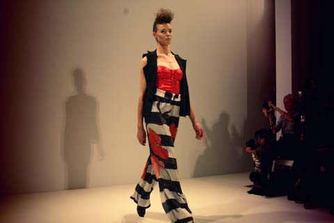 Lako Bukia - S/S 2012 London Fashion Week by Akeela Bhattay