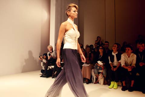 Lako Bukia - S/S 2012 London Fashion Week by Akeela Bhattay
