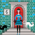 Lesley Barnes front door up my street shelter Amelia's Magazine thb