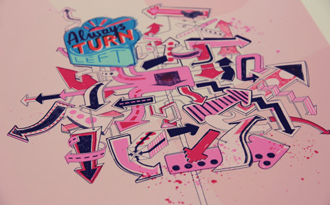 Always Turn Left by Jess Wilson