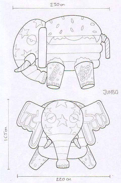 Jaguar Collective elephant