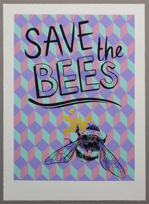 Save The Bees by Jess Wilson