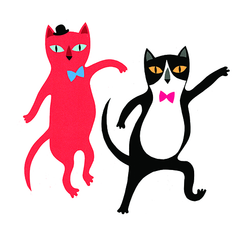 K Soderquist - Dancing Cats